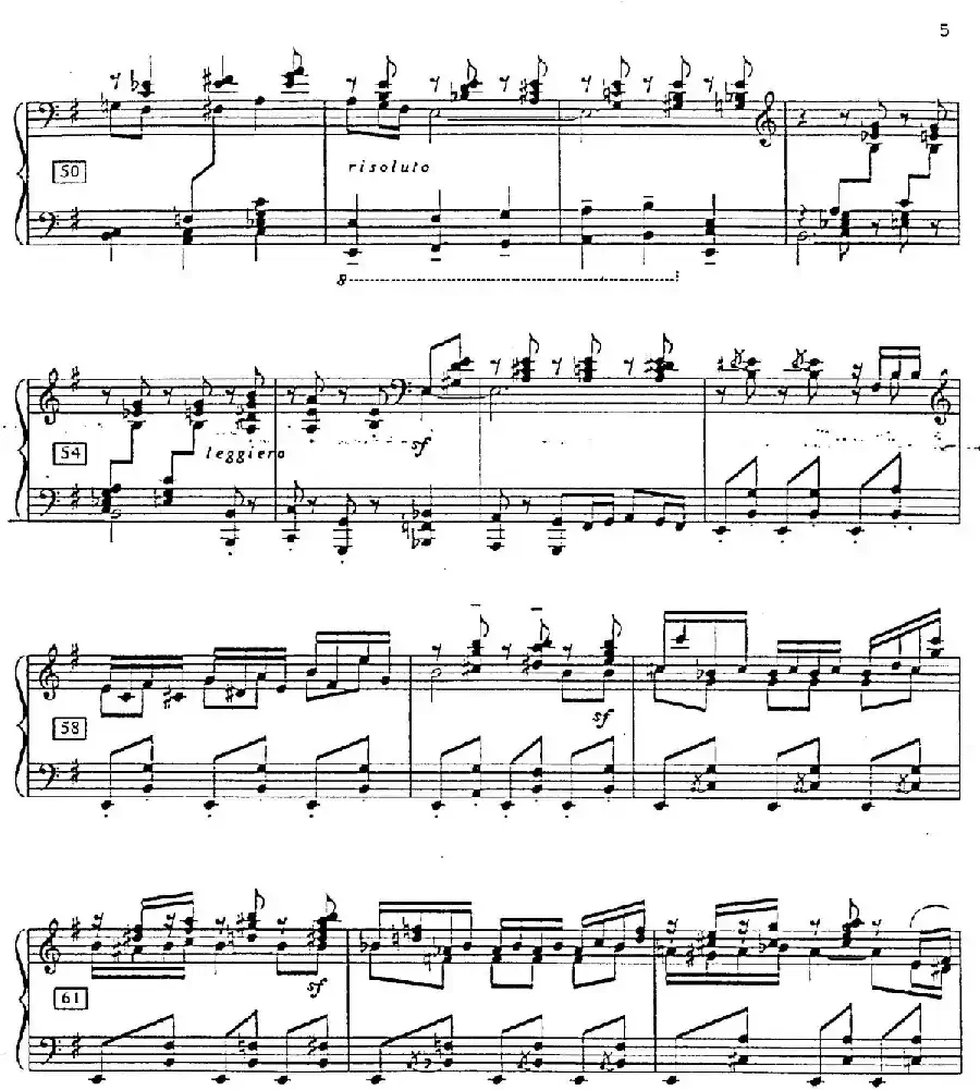 Carmen Variations 12 Pieces(12首卡门主题变奏曲·4)