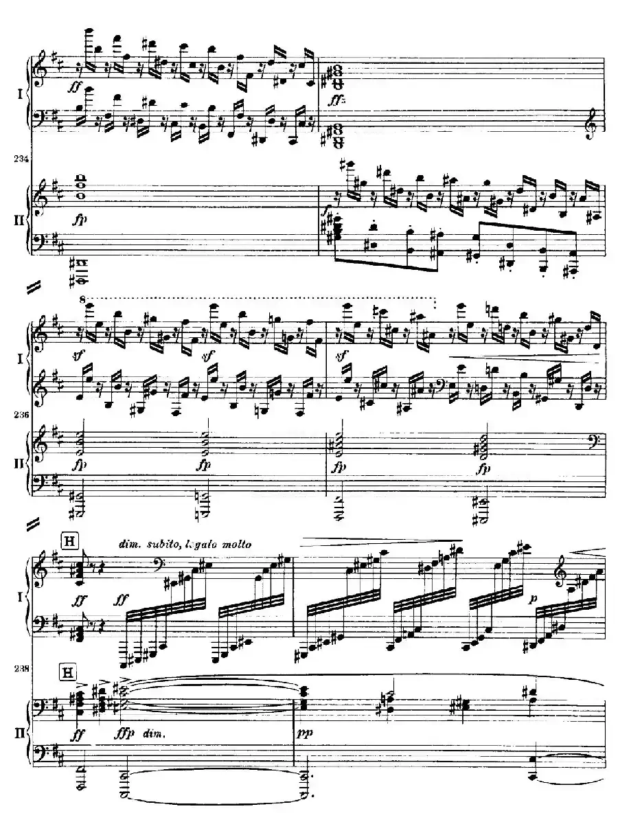 降B大调第二钢琴协奏曲 (P21——30)