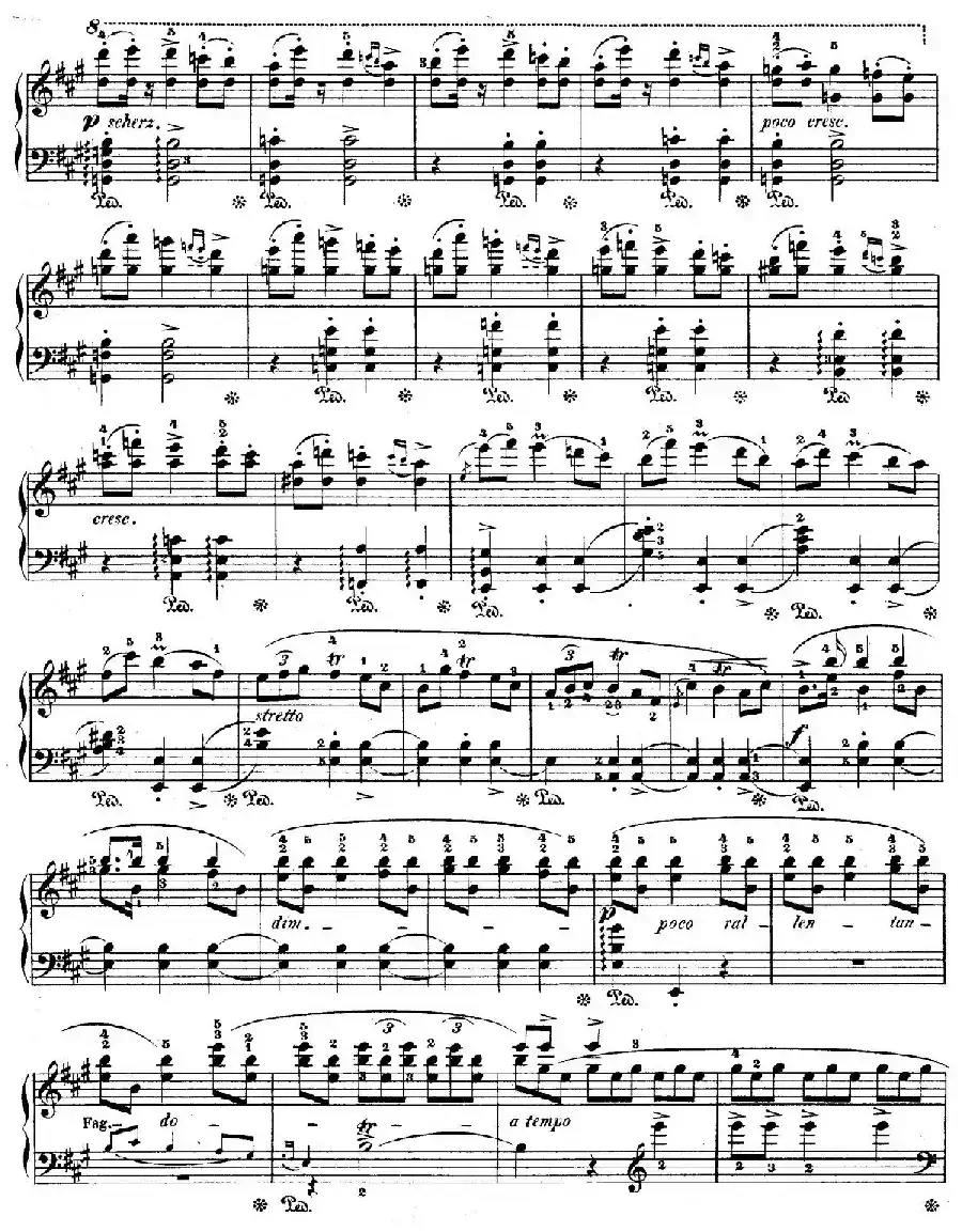 Grand Fantasy on Polish Airs Op.13(华丽的波兰民歌幻想曲·钢琴独奏版)
