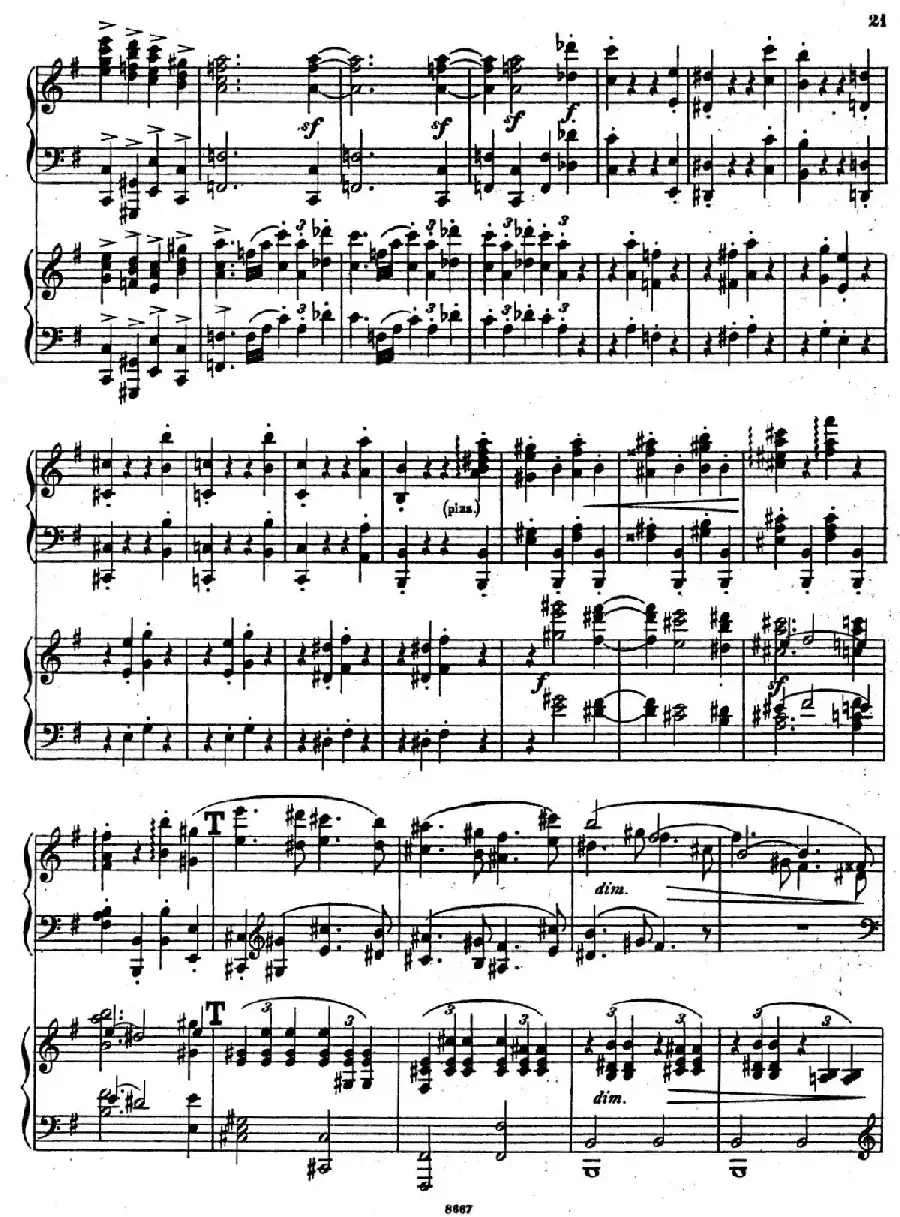 Symphony No.4 in e Minor Op.98(e小调第四交响曲·双钢琴)