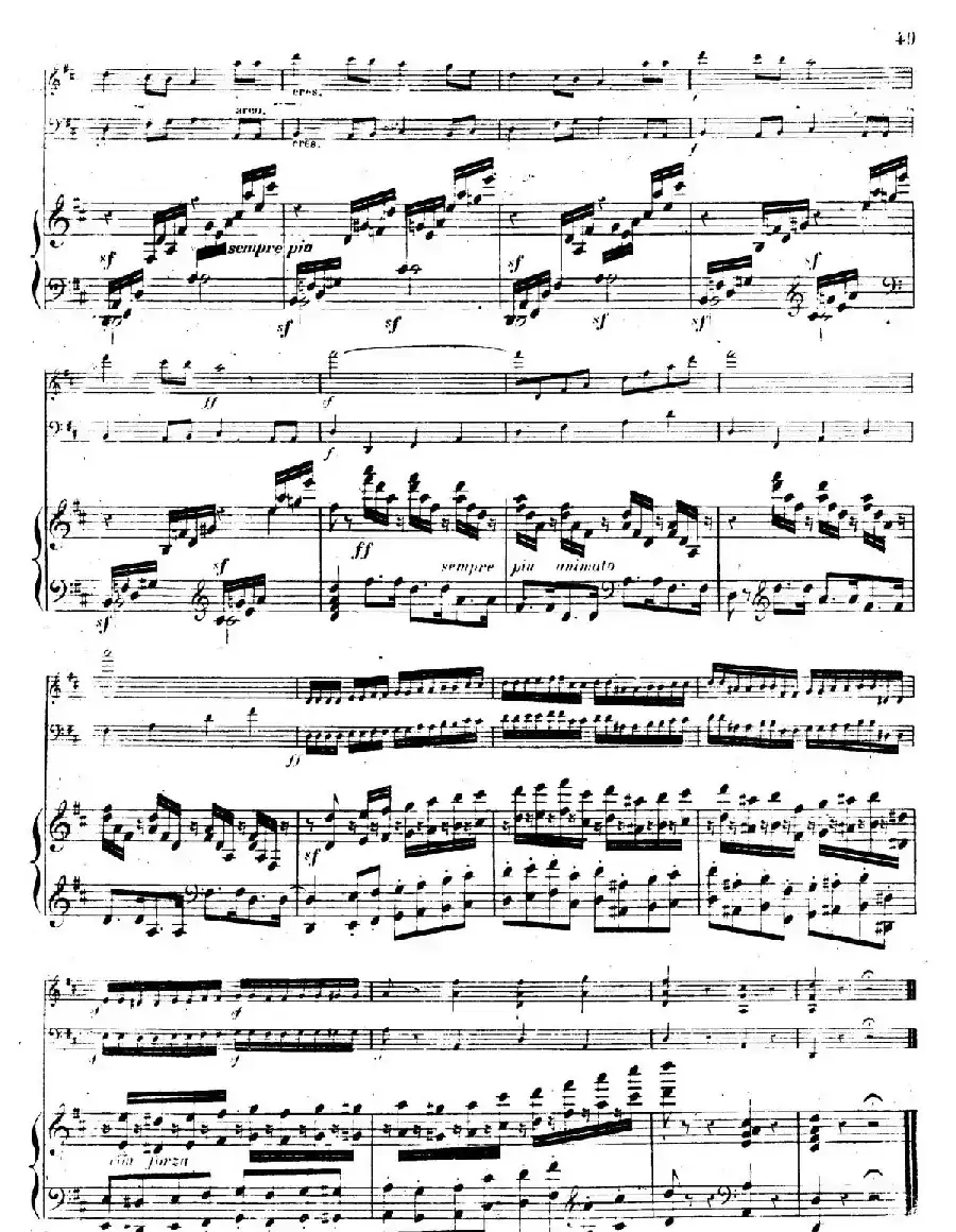 Piano Trio No.1 in d Minor Op.49(d小调第一钢琴三重奏·第四乐章)