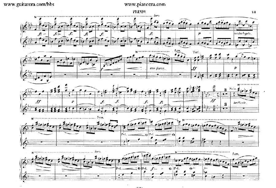 Piano Concerto No.2 in f Minor Op.21(f小调第二钢琴协奏曲·四手联弹版)