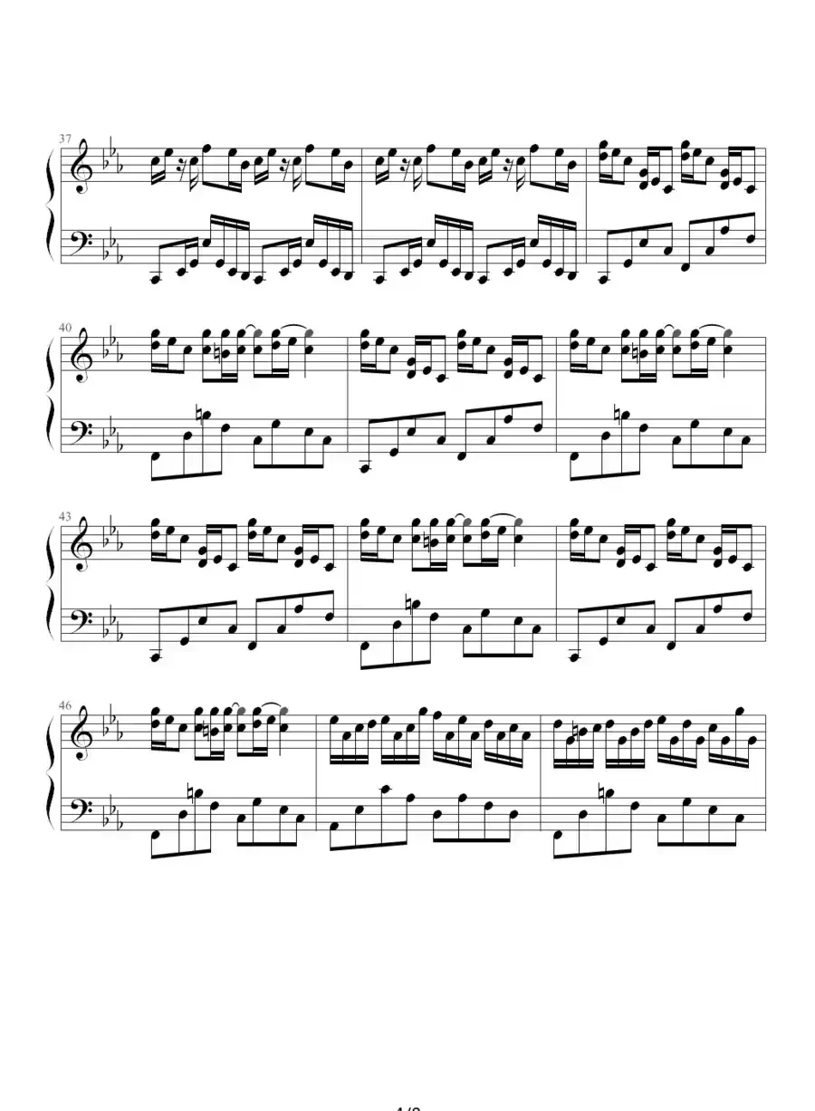 克罗地亚狂想曲（Tonci Huljie 制谱版）