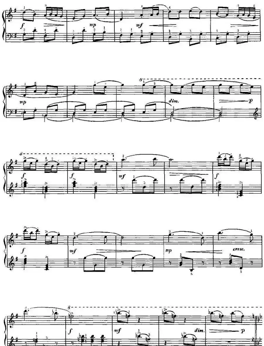 中国钢琴名曲30首:儿童组曲——快乐的节日