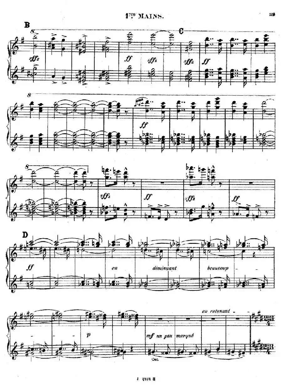 Symphony on a French Mountain Air Op.25(法国山歌交响曲·双钢琴·Ⅲ)