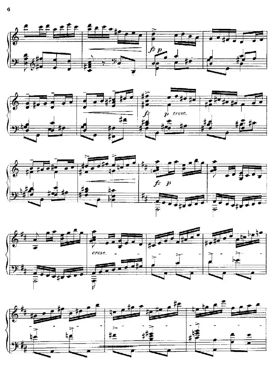 4 Sketches Op.35(4首素描·4)