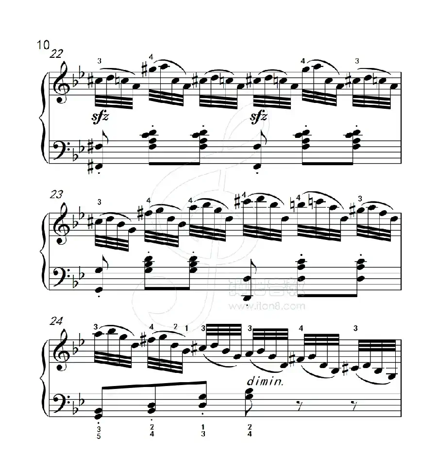 练习曲 21(克拉莫钢琴练习曲60首)