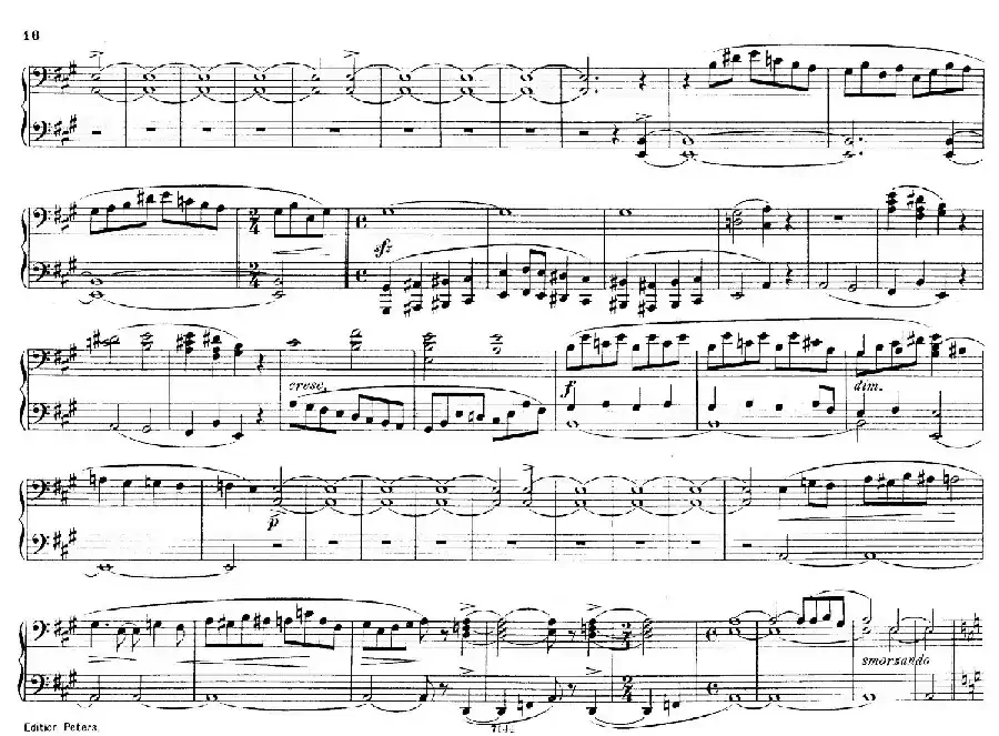 Deux Morceaux Pour Quatre Mains Op.43(2首四手联弹小品·2)