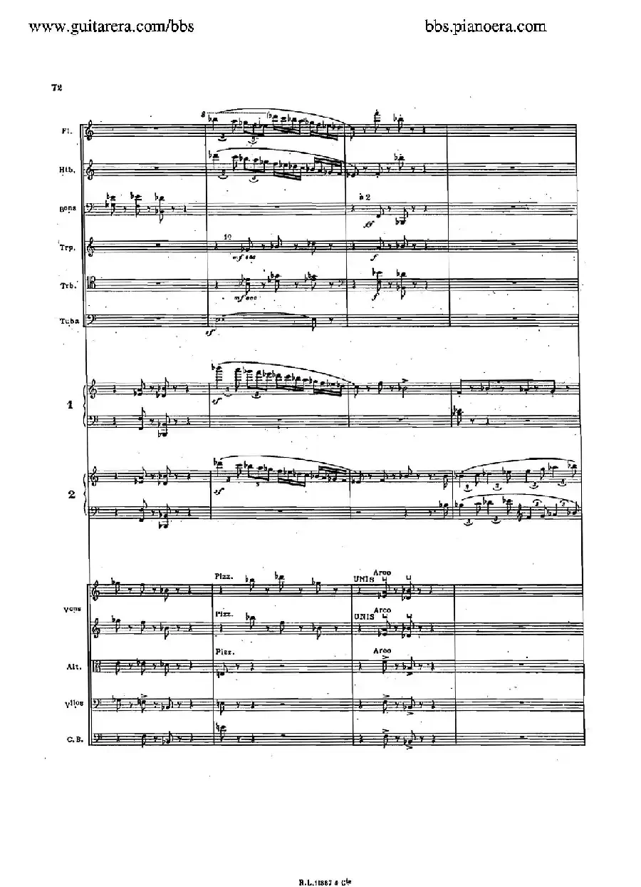 Concerto for 2 Pianos in d Minor(d小调双钢琴协奏曲·总谱)