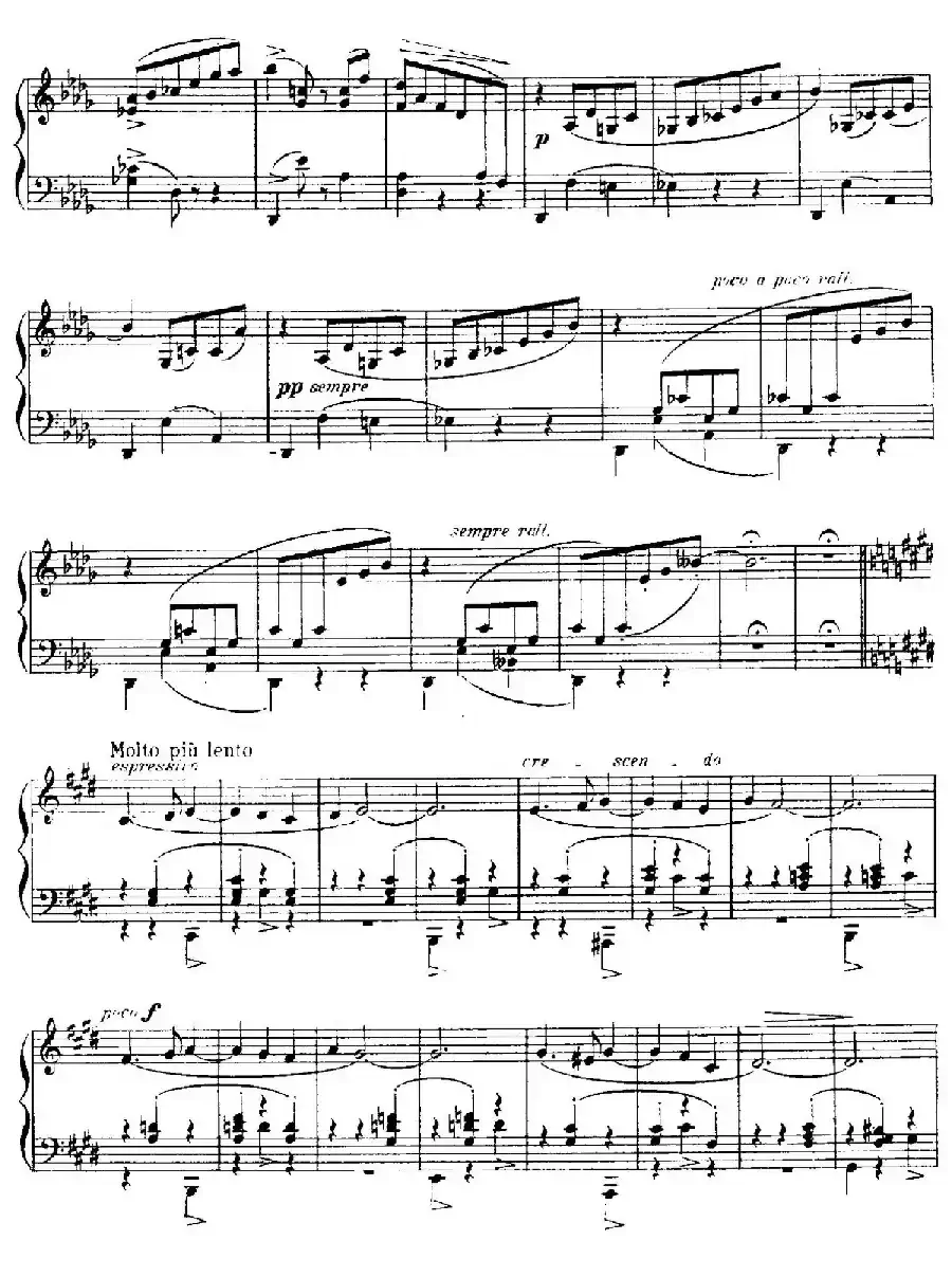 4 Valses Caprice(4首随想圆舞曲)(Op.38 No. 2 in D-flat)