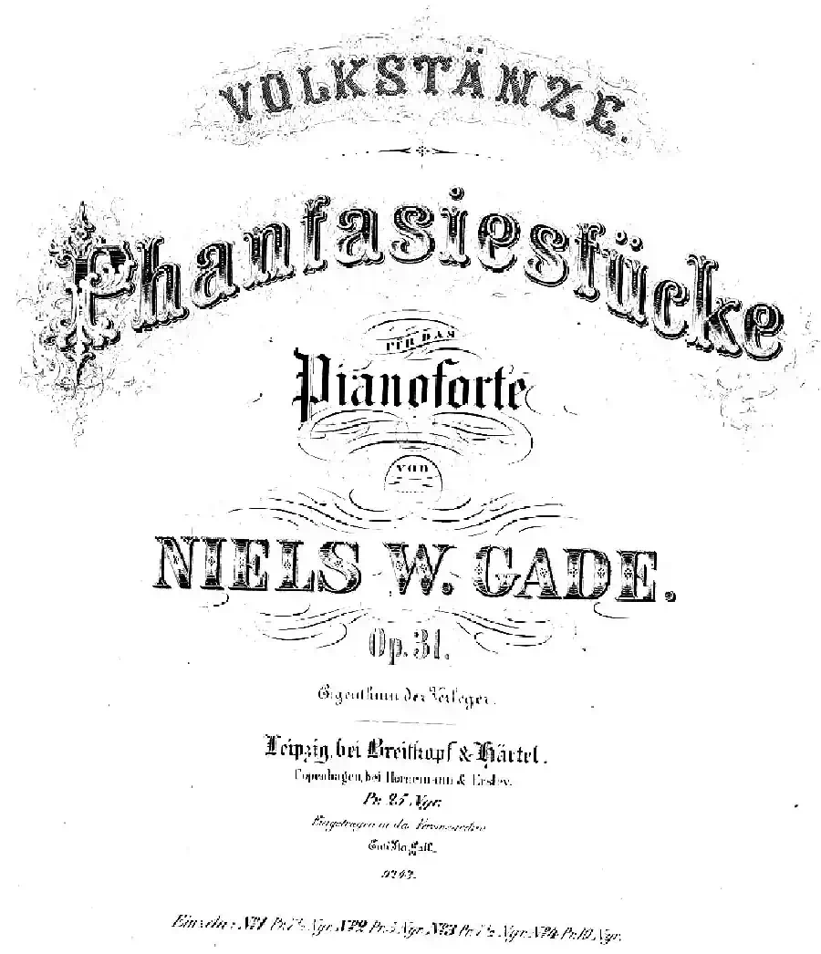 Phantasiestücke Op.31（幻想曲集·2. 降A大调）