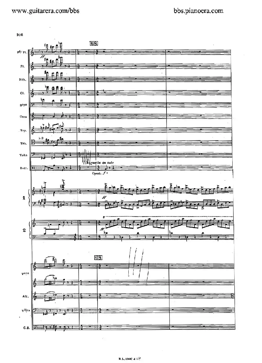 Concerto for 2 Pianos in d Minor(d小调双钢琴协奏曲·总谱)