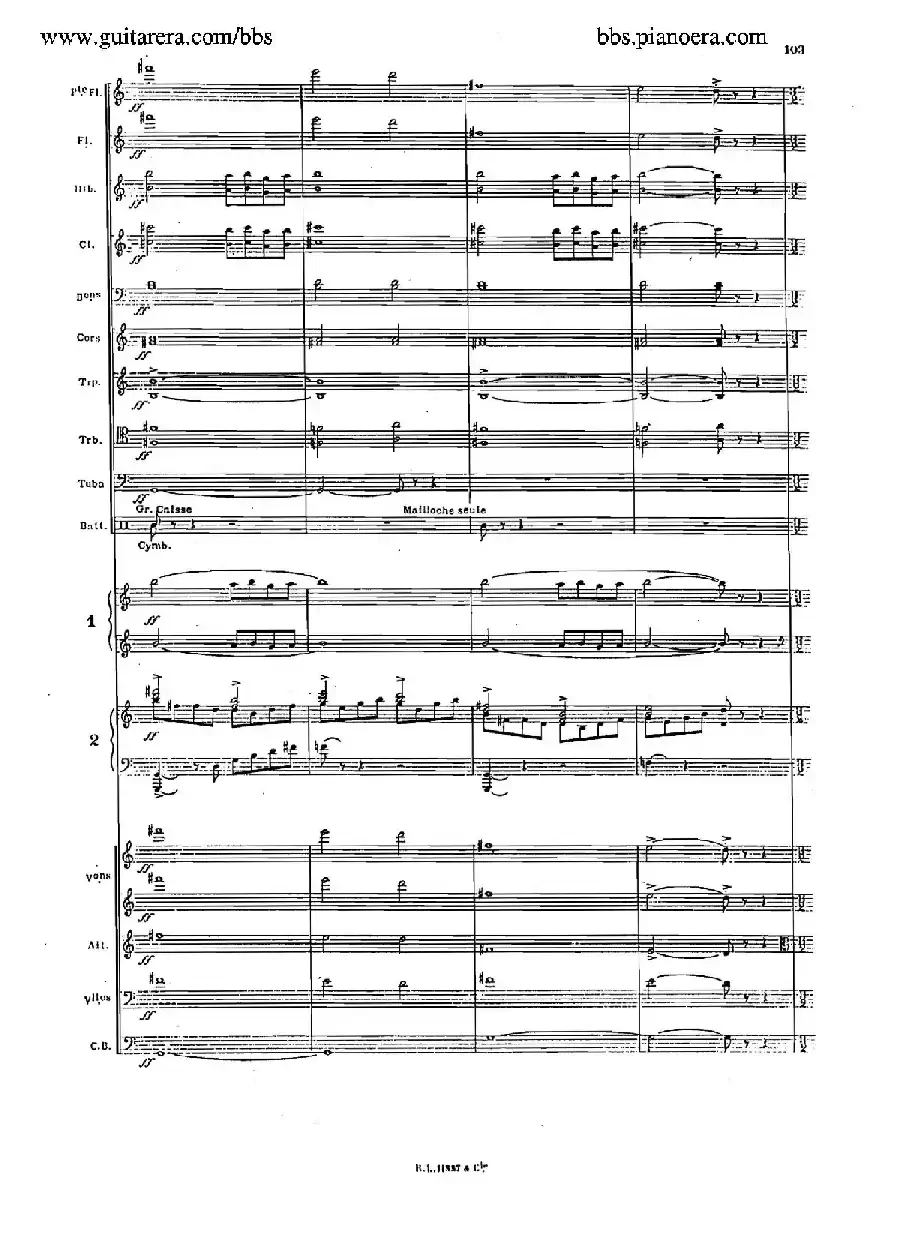 Concerto for 2 Pianos in d Minor(d小调双钢琴协奏曲·总谱)