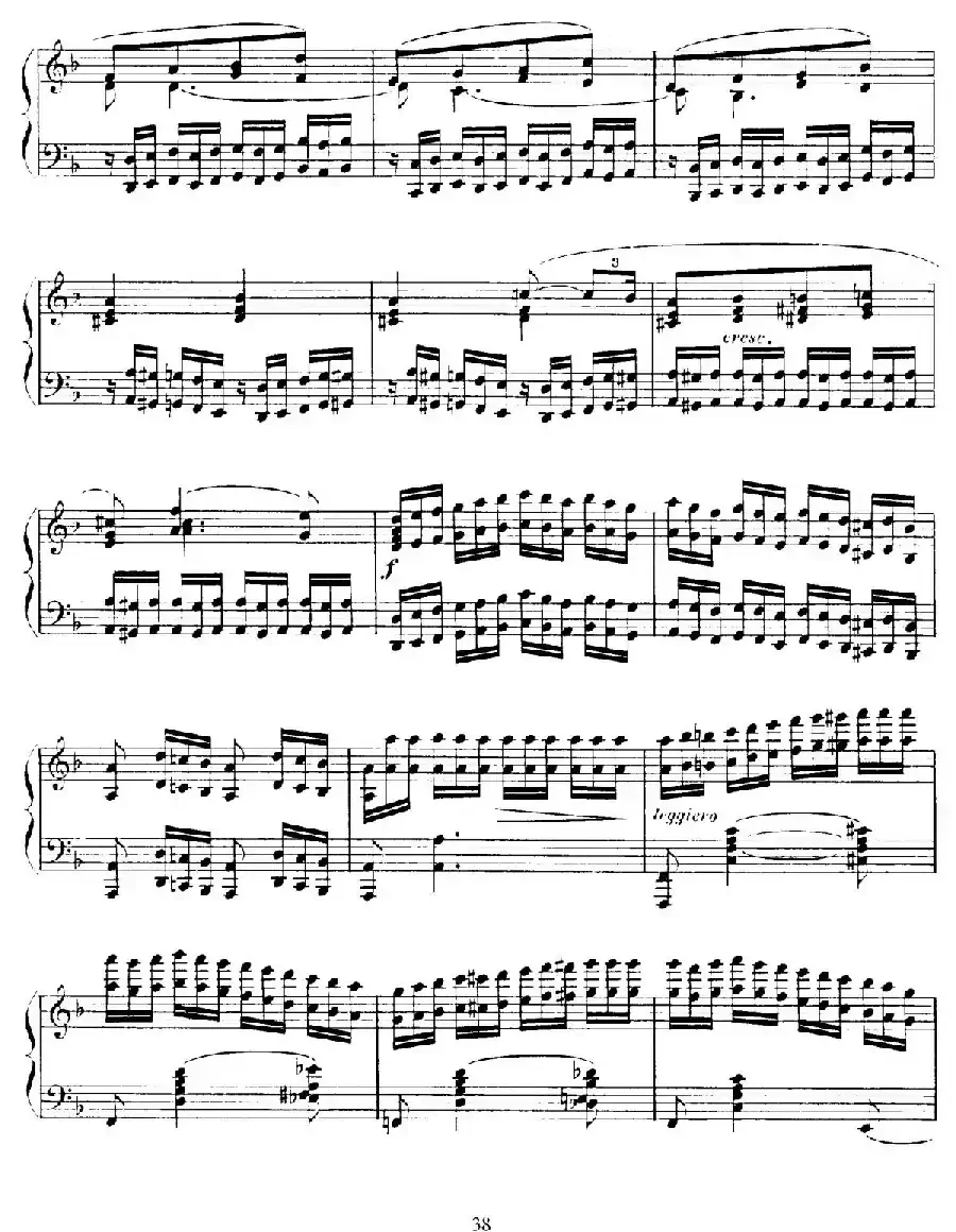 15 Etudes de Vortuosite Op.72(15首辉煌练习曲·9)