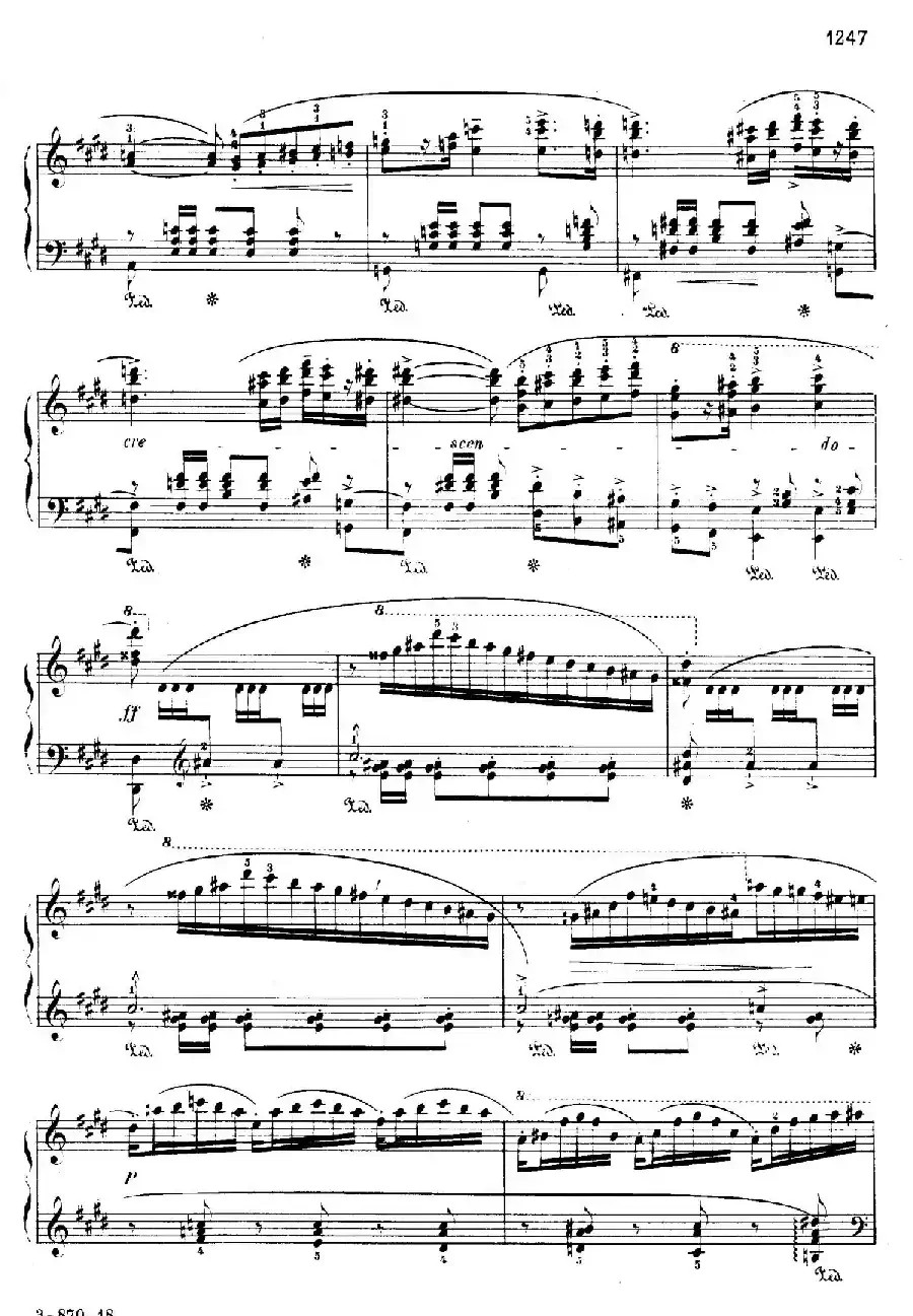 Two Polonaises S.223(2首波洛奈兹舞曲·E大调)