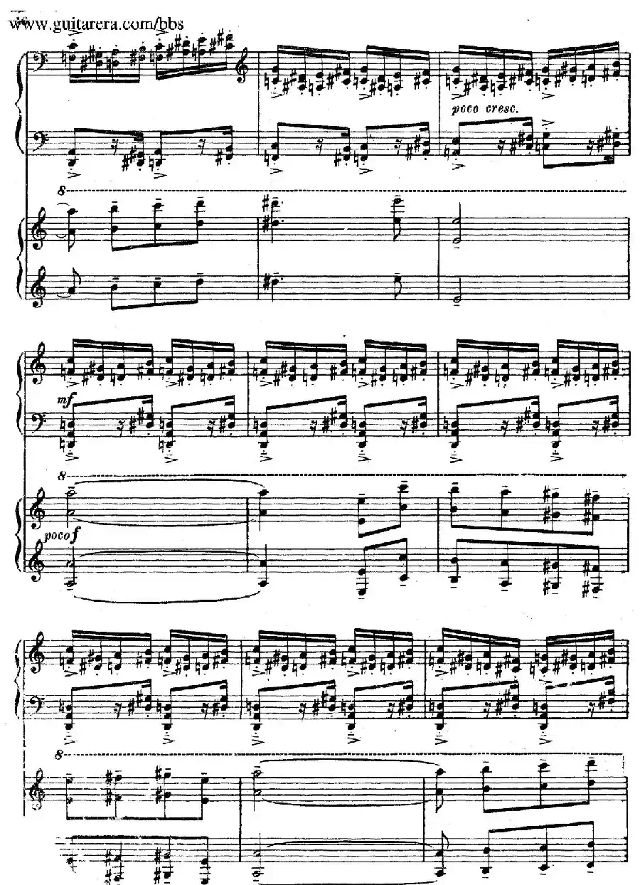 Variation on a Theme by Paganini(帕格尼尼主题变奏曲·双钢琴)