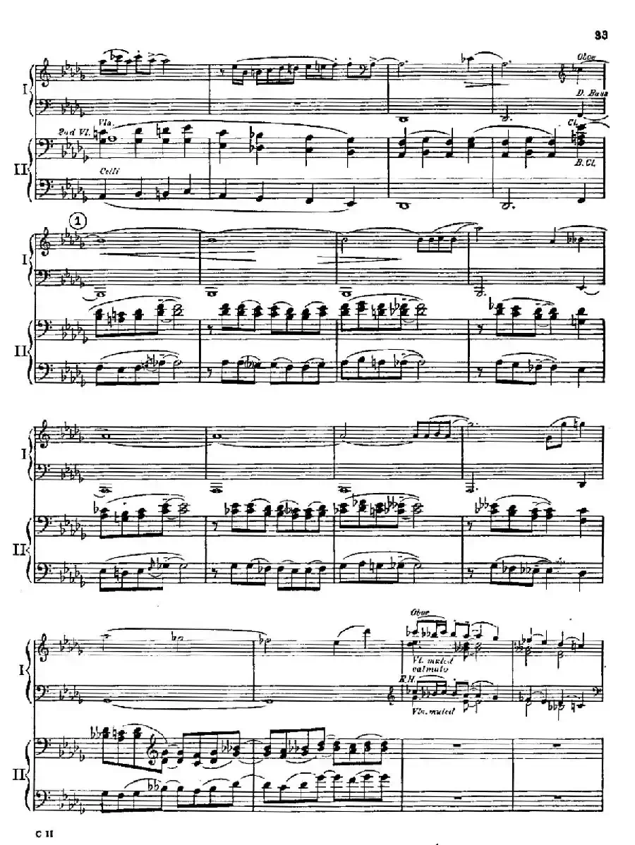 F大调爵士钢琴协奏曲(美版双钢琴原谱 P31—40)