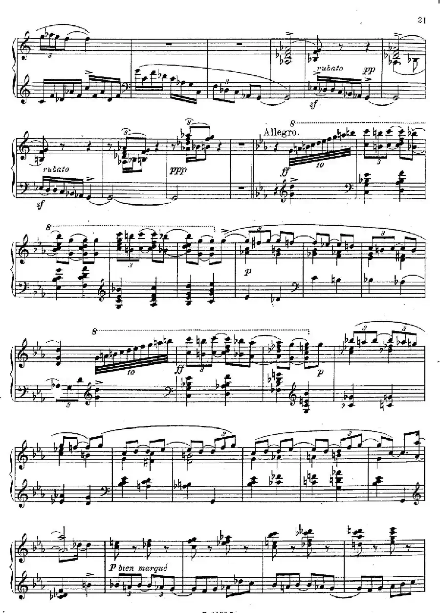 Sonate Romantique Op.3(浪漫奏鸣曲·Ⅲ)