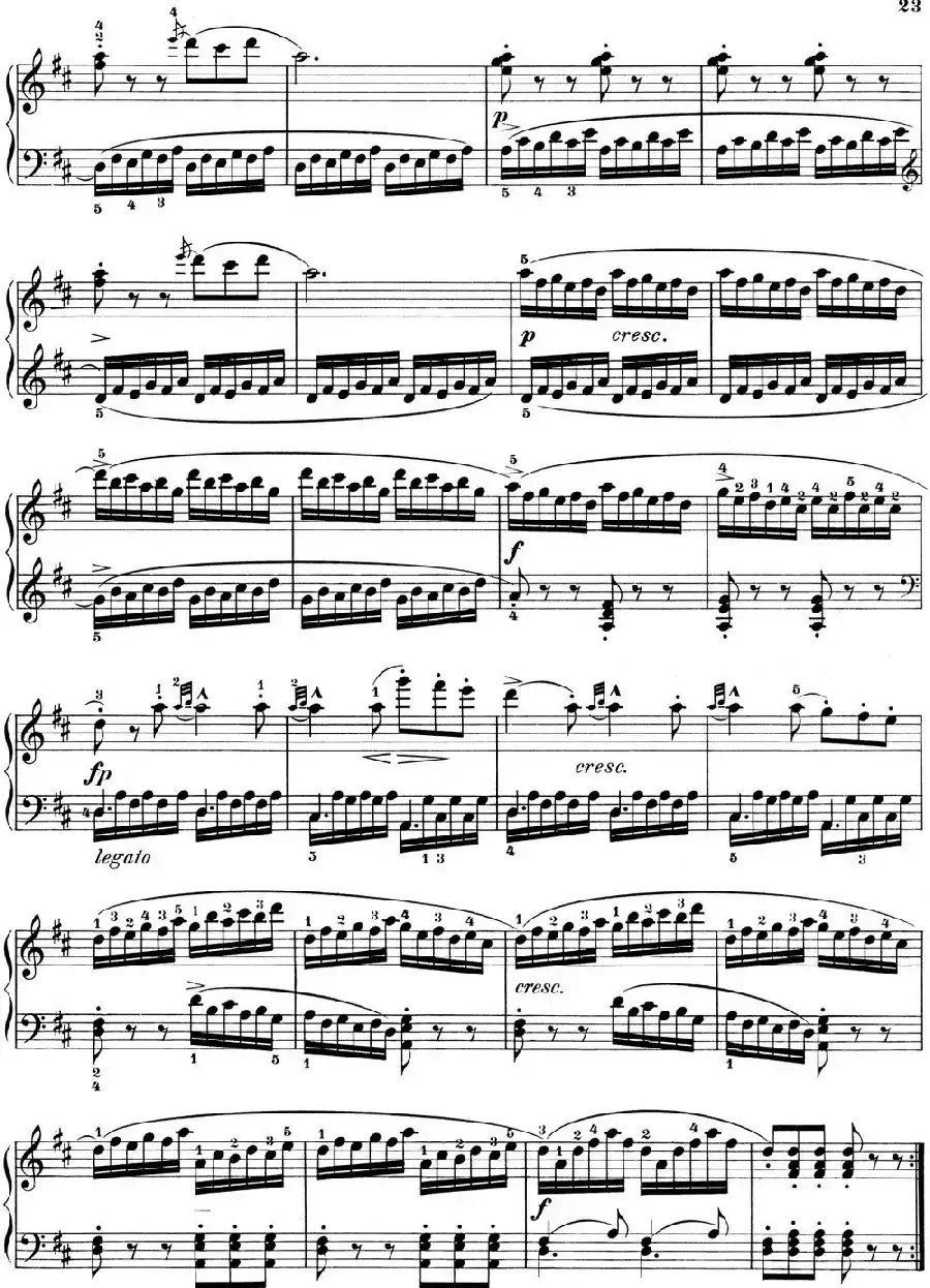 25首车尔尼Op.748练习曲(NO.13)