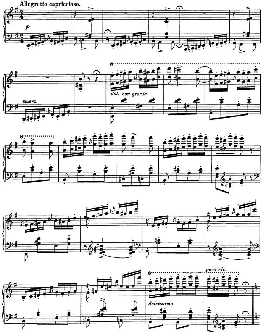 李斯特 匈牙利狂想曲 Hungarian Rhapsodies S.244 No.10