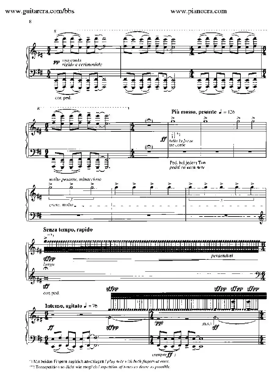 Musica Ricercata(音乐习作·2)