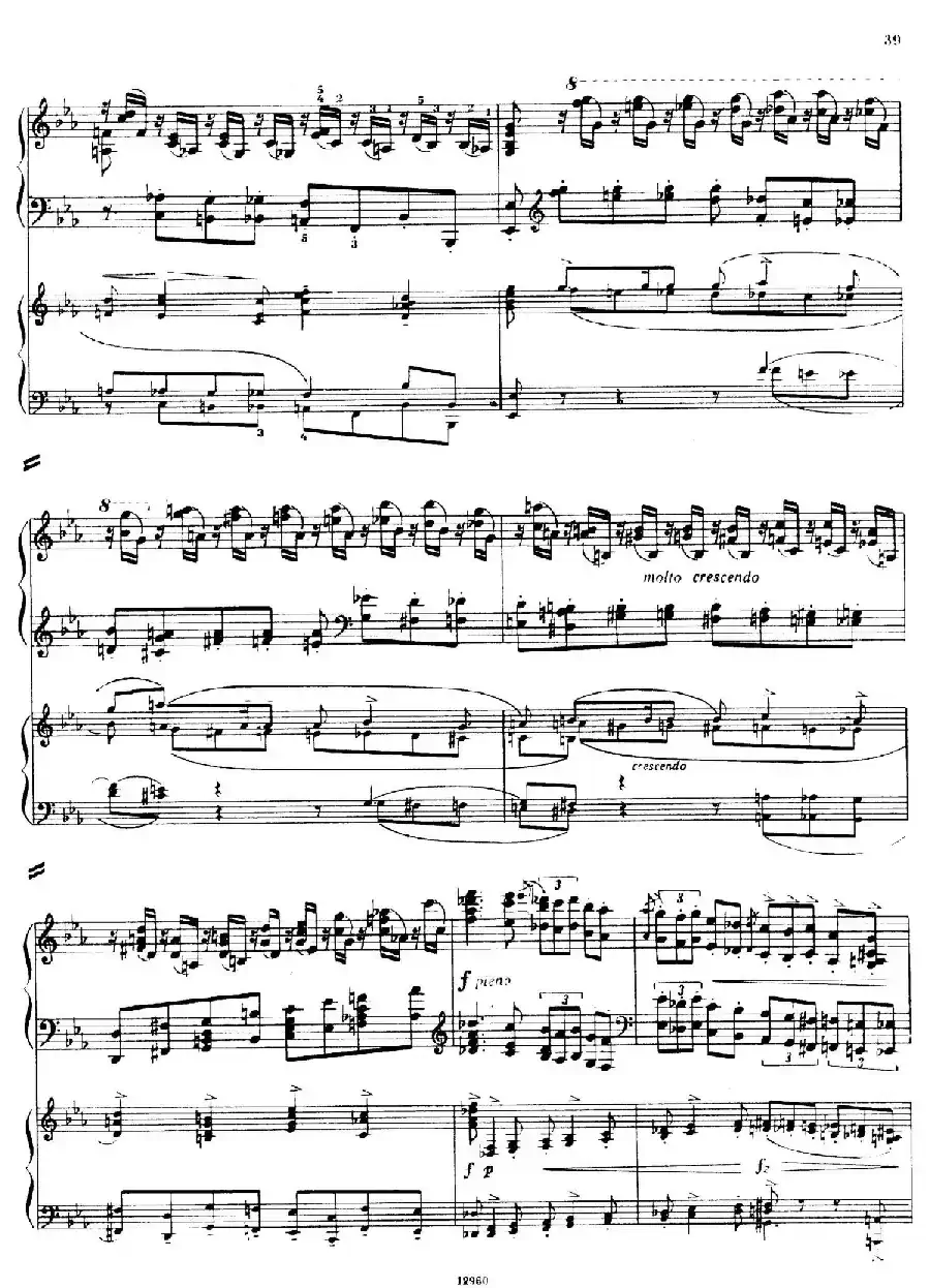 Piano Concerto No.2 in c Minor Op.50(c小调第二钢琴协奏曲·Ⅰ·双钢琴)