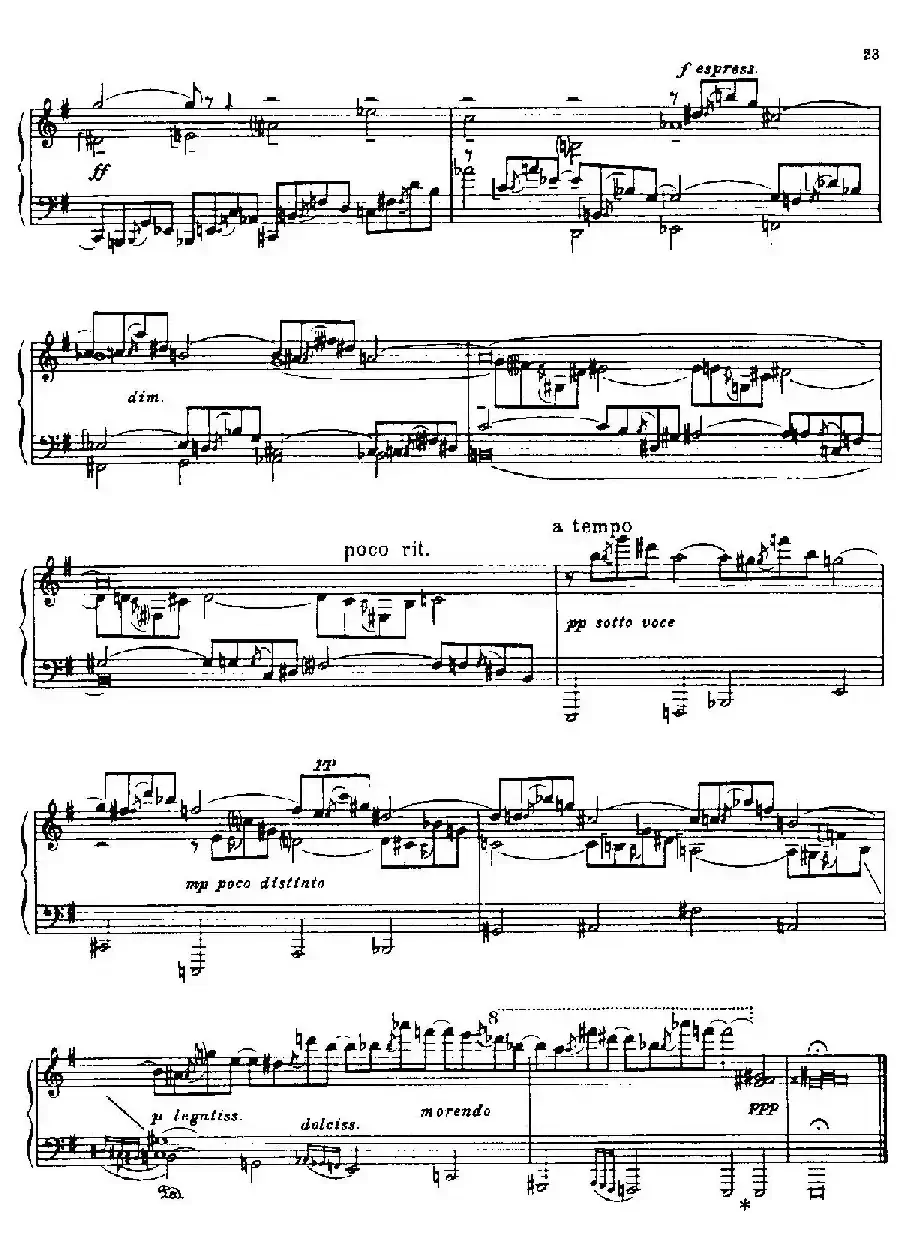 24 Preludes and Fugues Part.1 Op.45(24首前奏曲与赋格·第一部分·4)