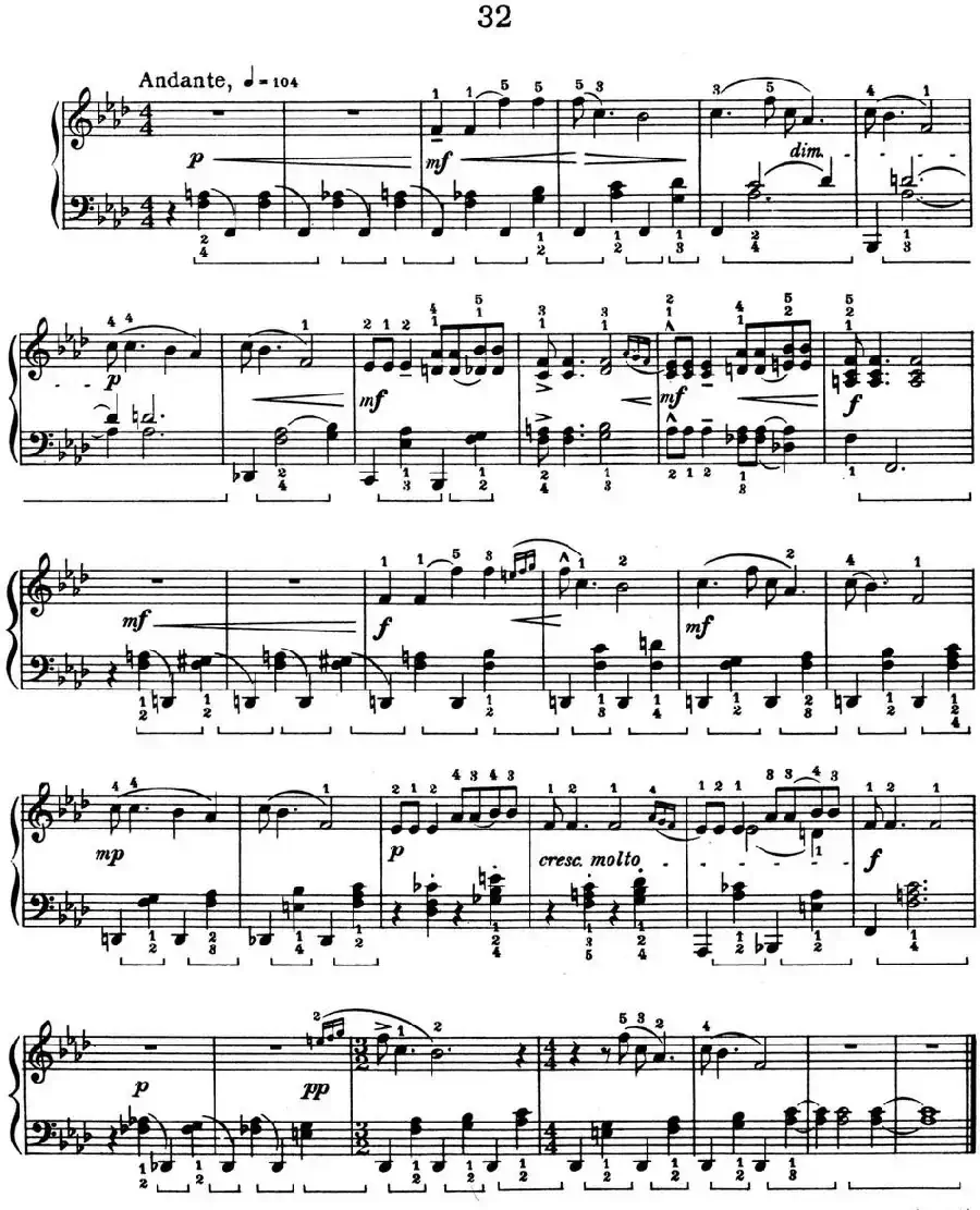 For Children Sz.42(献给孩子们·32)