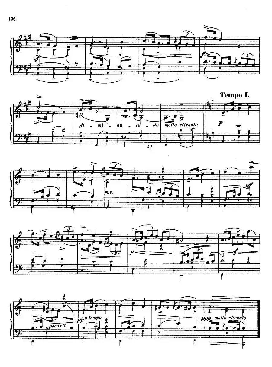 24 Characteristic Pieces Op.36(24首性格小品·20)
