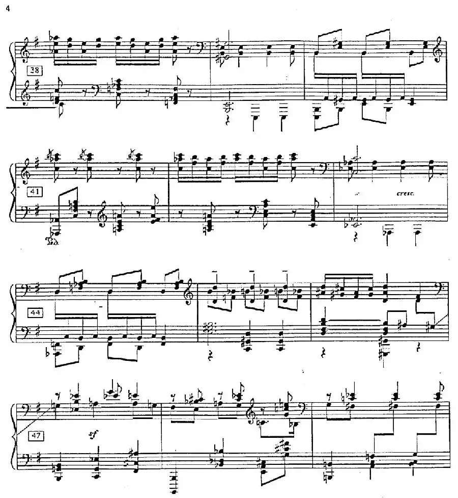 Carmen Variations 12 Pieces(12首卡门主题变奏曲·4)