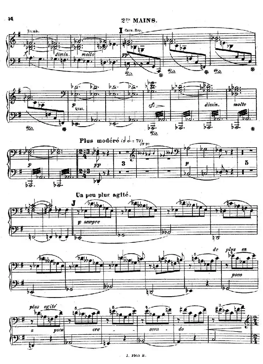 Symphony on a French Mountain Air Op.25(法国山歌交响曲·双钢琴·Ⅲ)