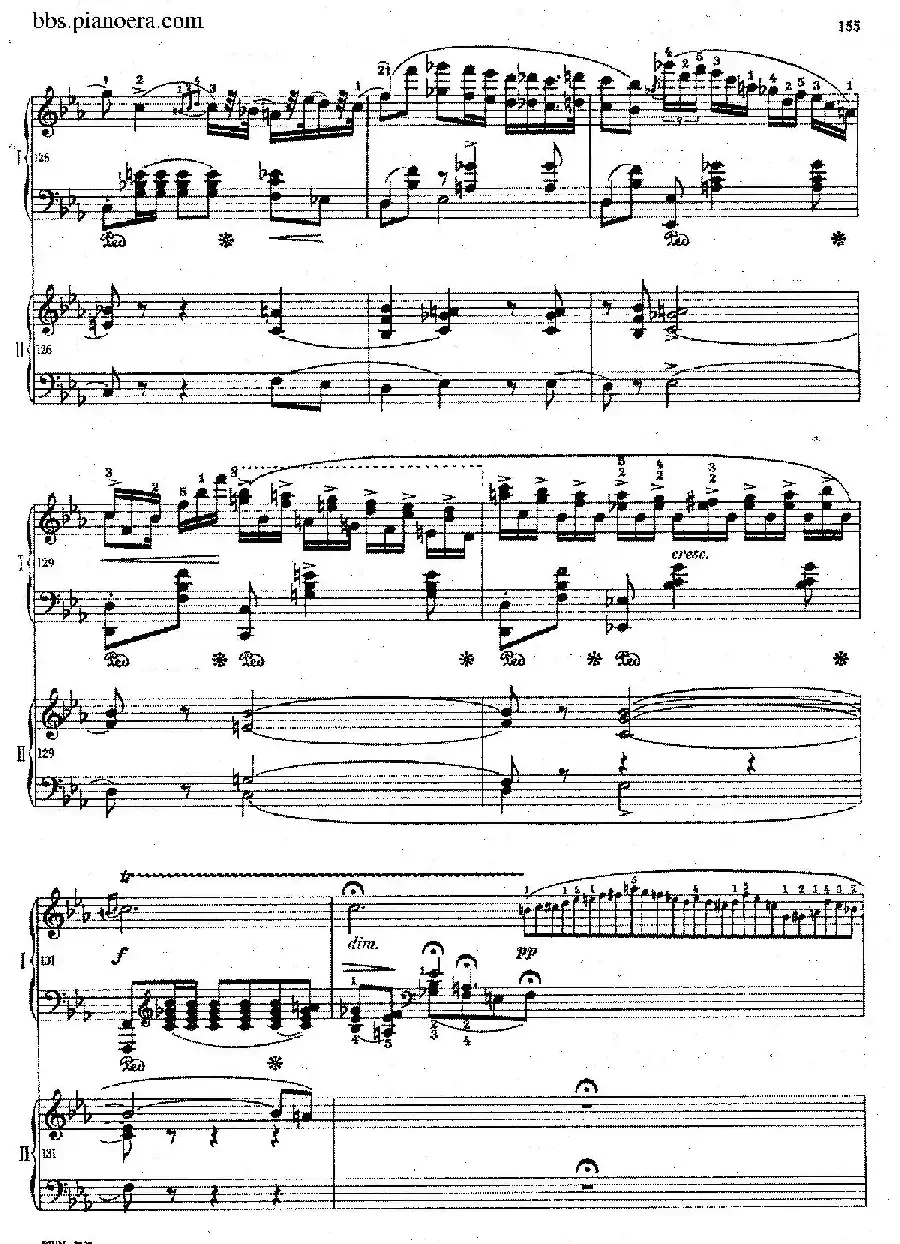 Grande Polonaise Brilliante Preceded by an Andante Spianato Op.22(平静的行板与华丽的波兰舞曲·双钢琴版)