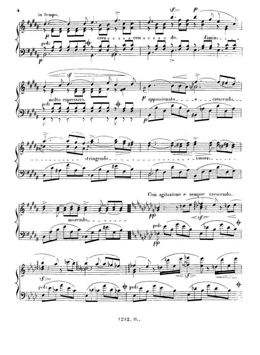 3 Nocturnes Caractéristiques Op·45(3首个性夜曲·1)