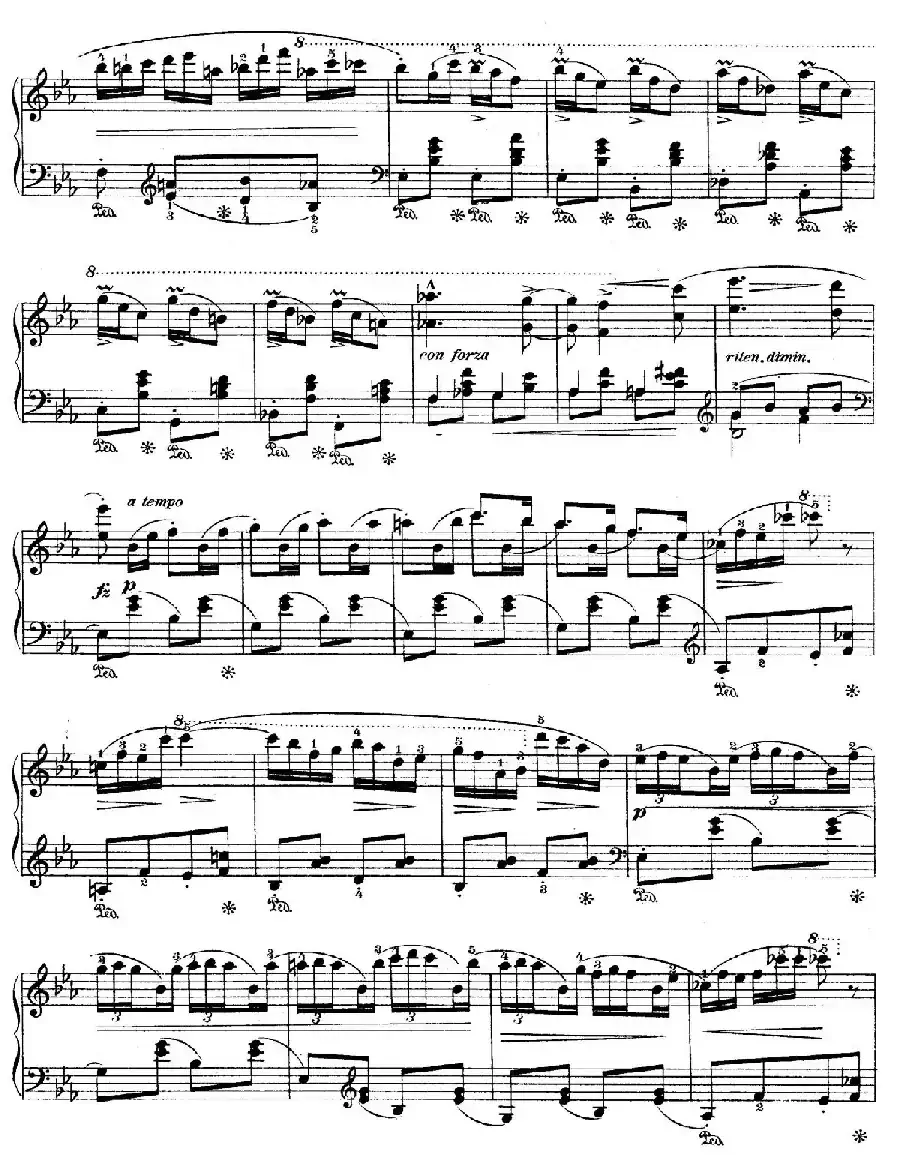 Rondo in E flat Major Op.16(降E大调回旋曲)