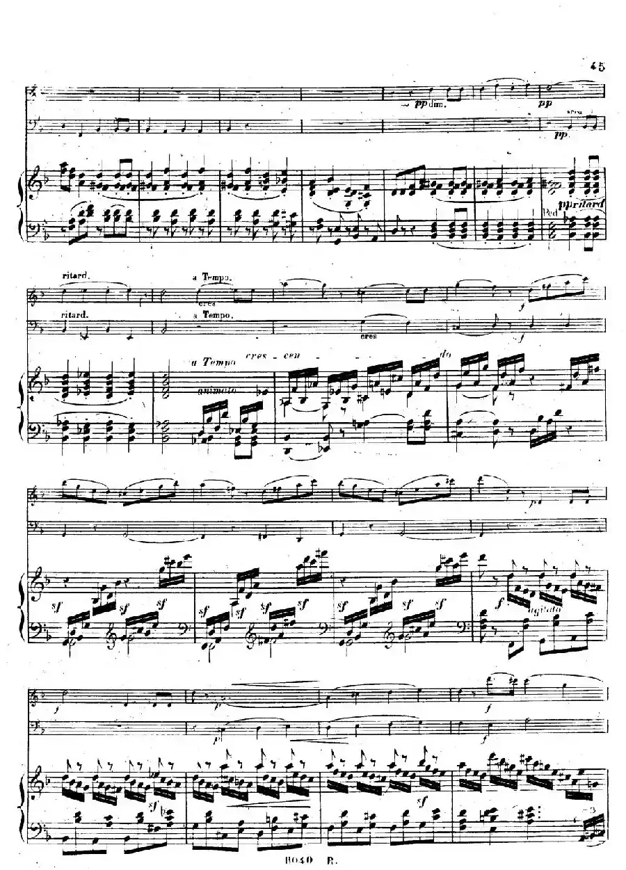 Piano Trio No.1 in d Minor Op.49(d小调第一钢琴三重奏·第四乐章)