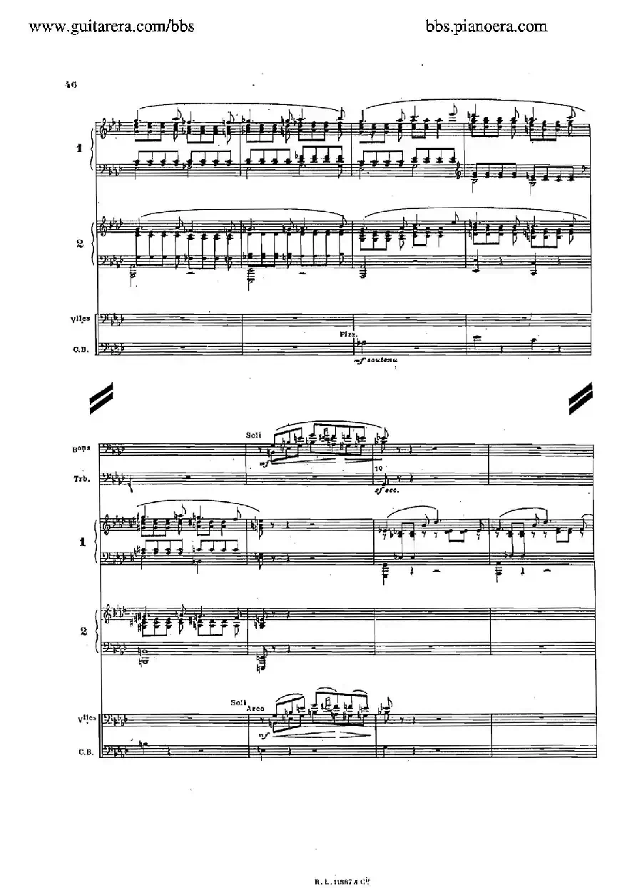 Concerto for 2 Pianos in d Minor(d小调双钢琴协奏曲·总谱)