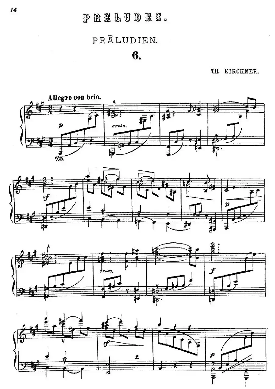 16 Preludes Op.9(16首前奏曲·6)