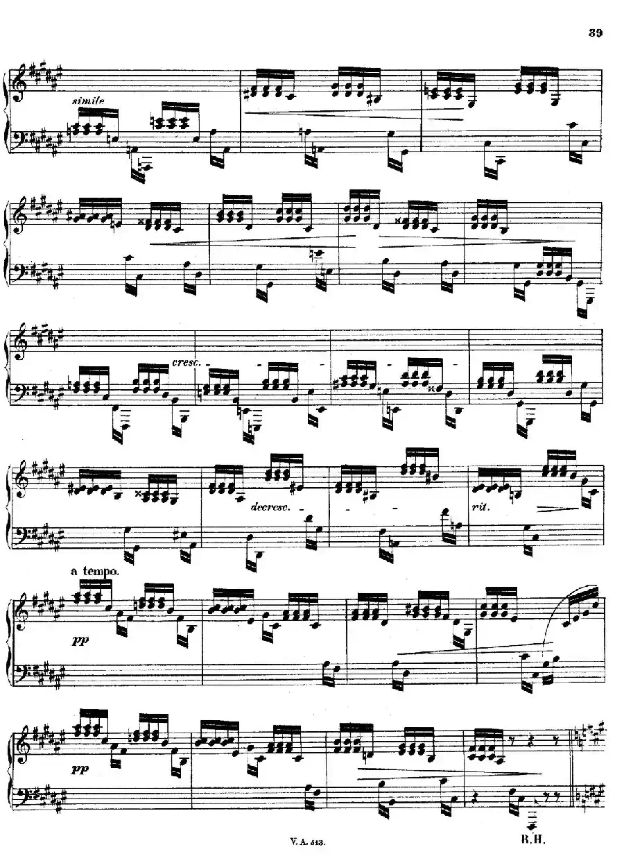 升c小调第一钢琴奏鸣曲(Op.6)