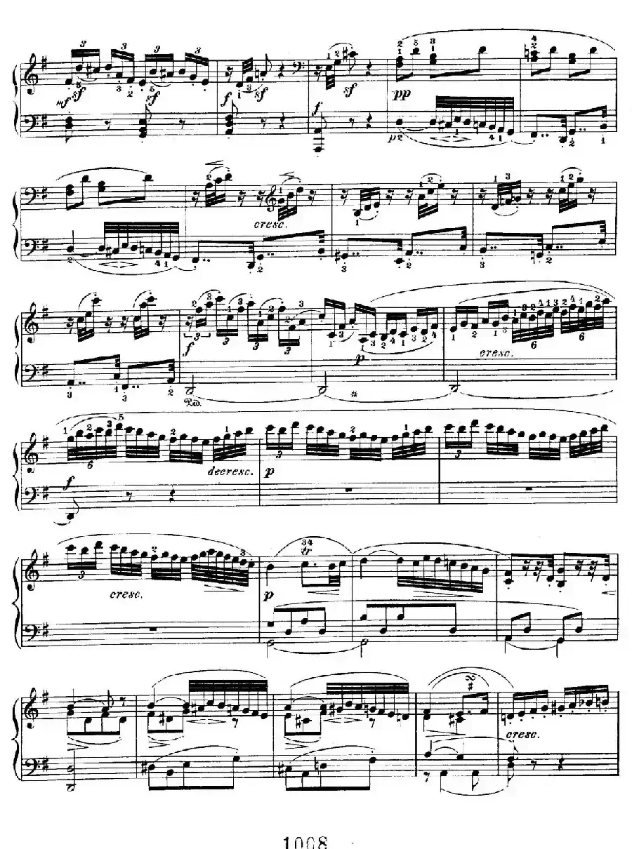 Two Rondos Op.51 No.1(2首回旋曲·2、G大调)