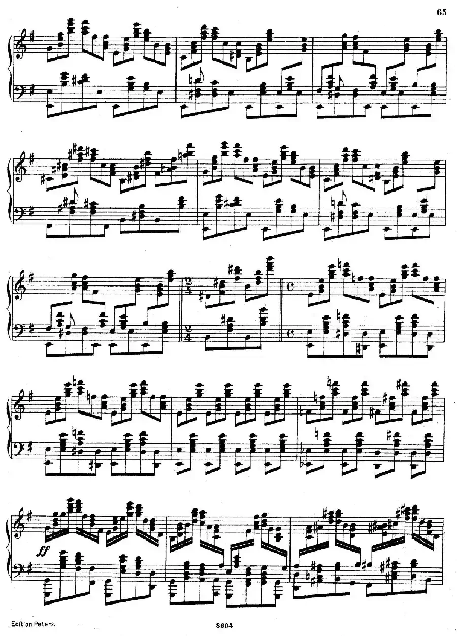 Six Etudes Op.23(6首练习曲·Ⅵ)
