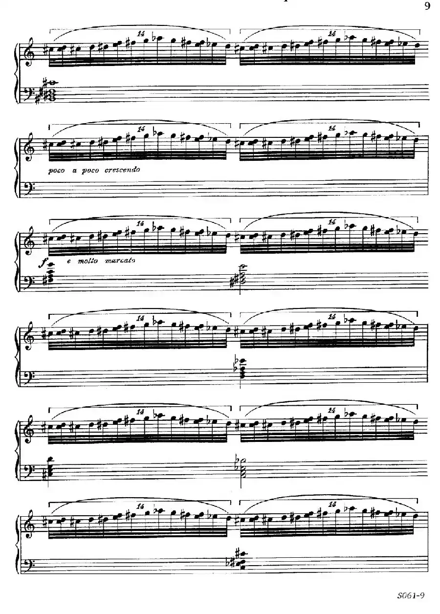 Poems of 1917 Op.41(1917之诗 2. 绝望的传播者)