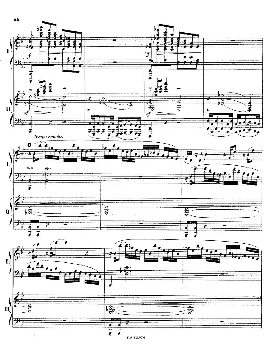 Piano Concerto No.2 in F Major Op.35(F大调第二钢琴协奏曲·Ⅱ·双钢琴)