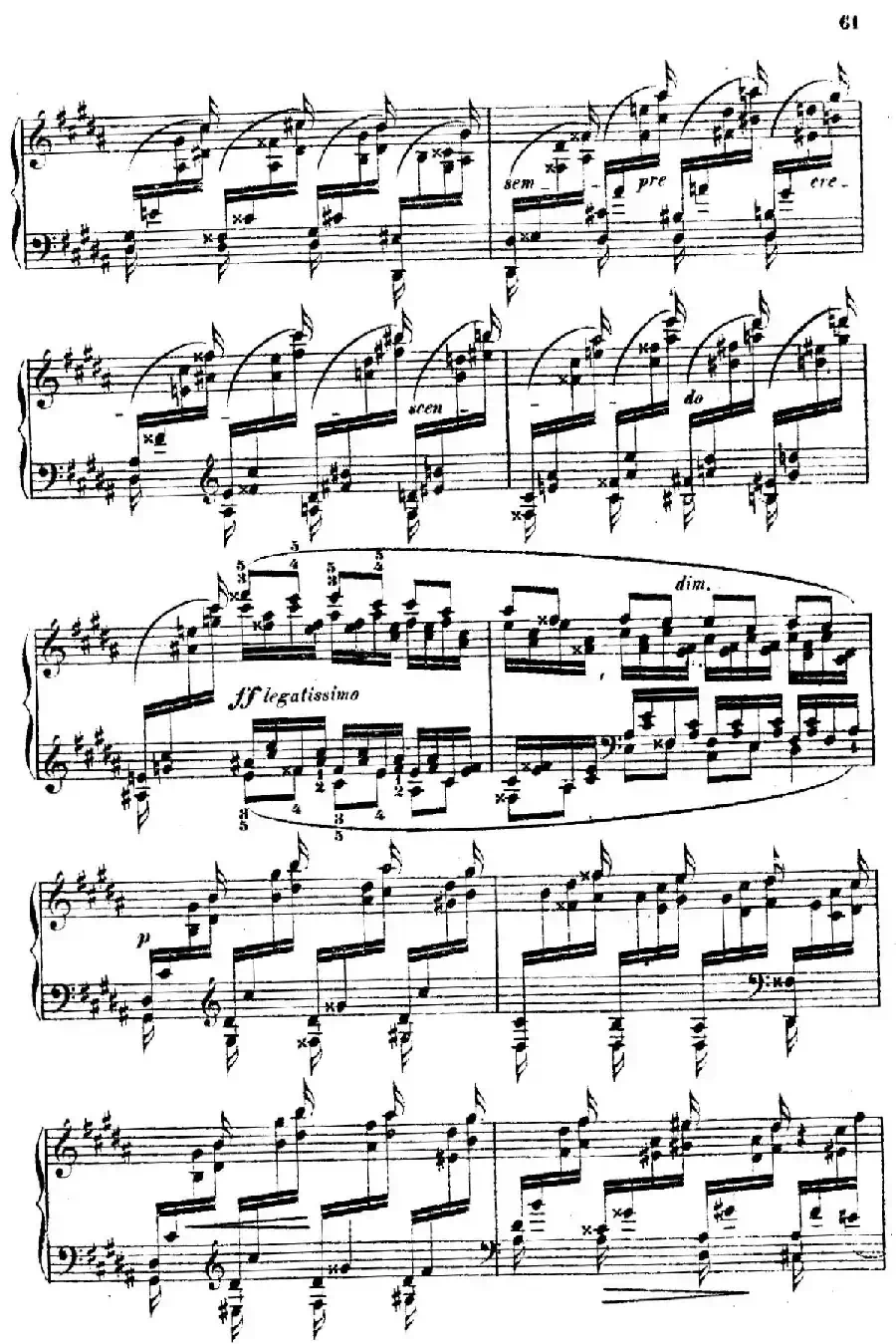 Douze Etudes de Salon Op.5(12首沙龙练习曲·12)
