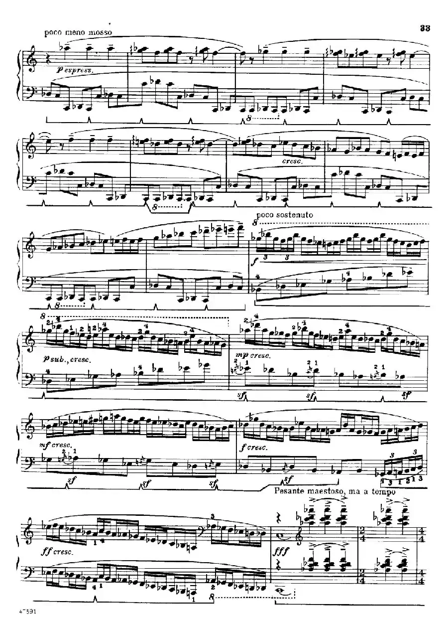 Piano Sonata in E-flat Major Op.95(降E大调钢琴奏鸣曲·Ⅲ)