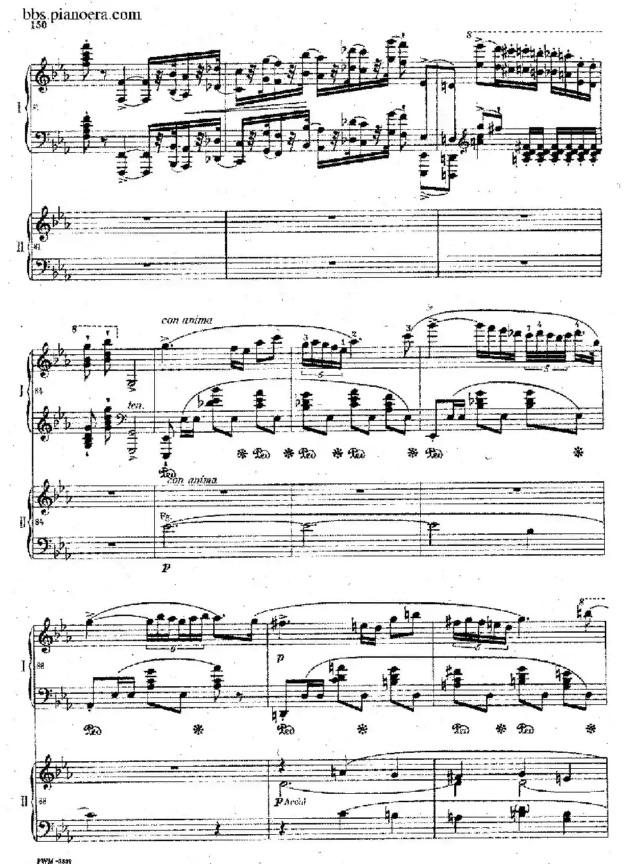 Grande Polonaise Brilliante Preceded by an Andante Spianato Op.22(平静的行板与华丽的波兰舞曲·双钢琴版)