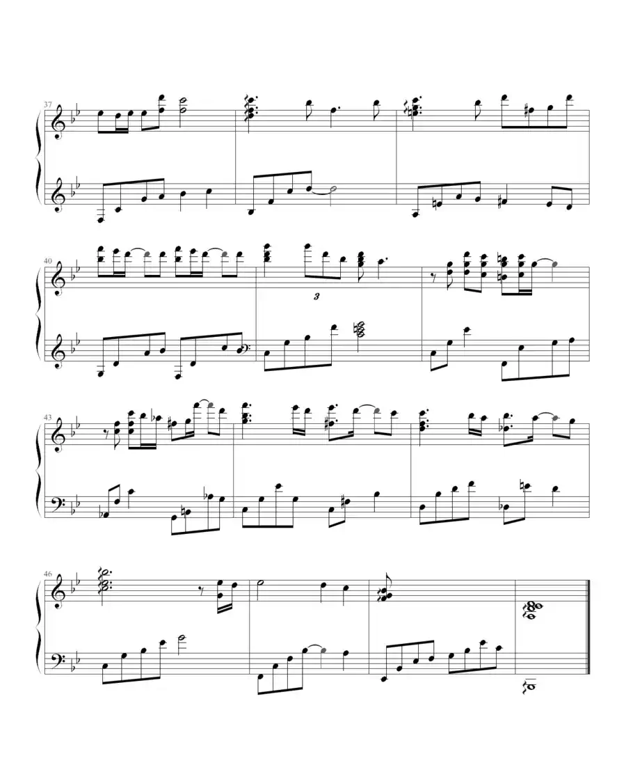 第一次(韩剧《冬日恋歌》插曲)(剑心制谱版)
