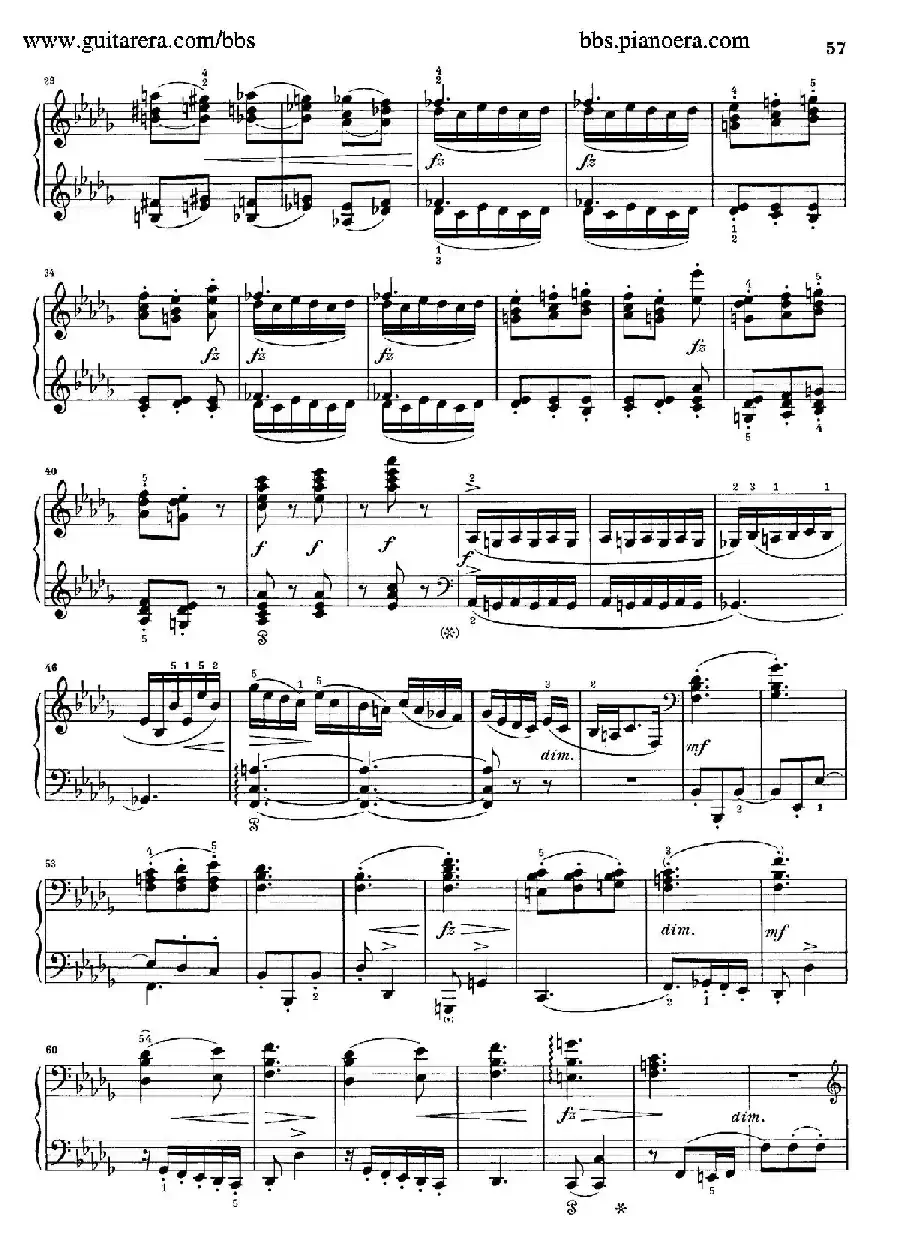 Neue Aquarelle Op.57(新水彩画·3. 谐谑曲)