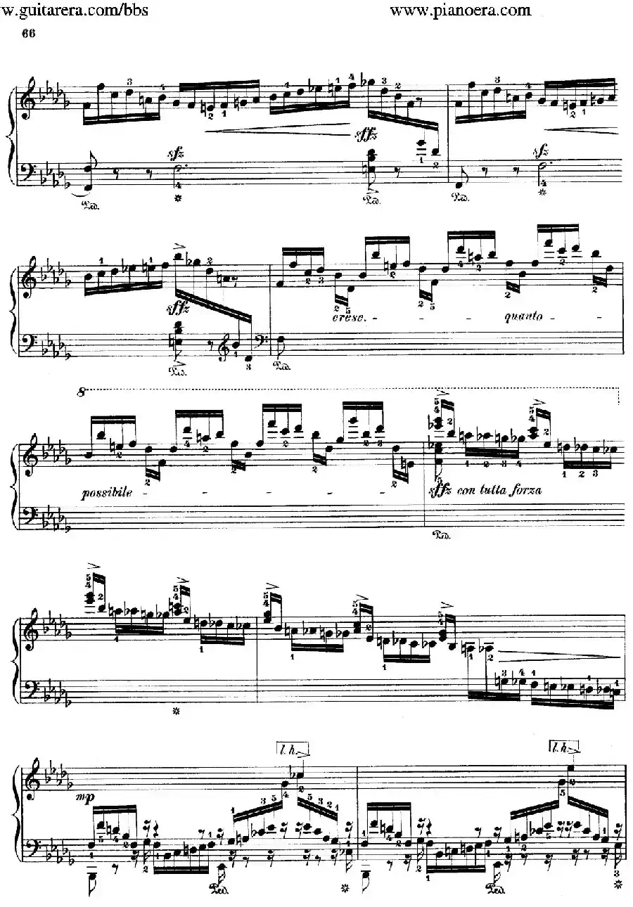 Characteristic Pieces Op.36(8首个性小品·4)