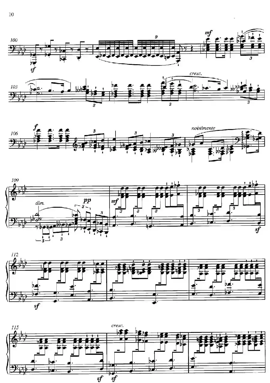 3 Grandes Etudes Op.76 No.1(3首华丽练习曲·1)