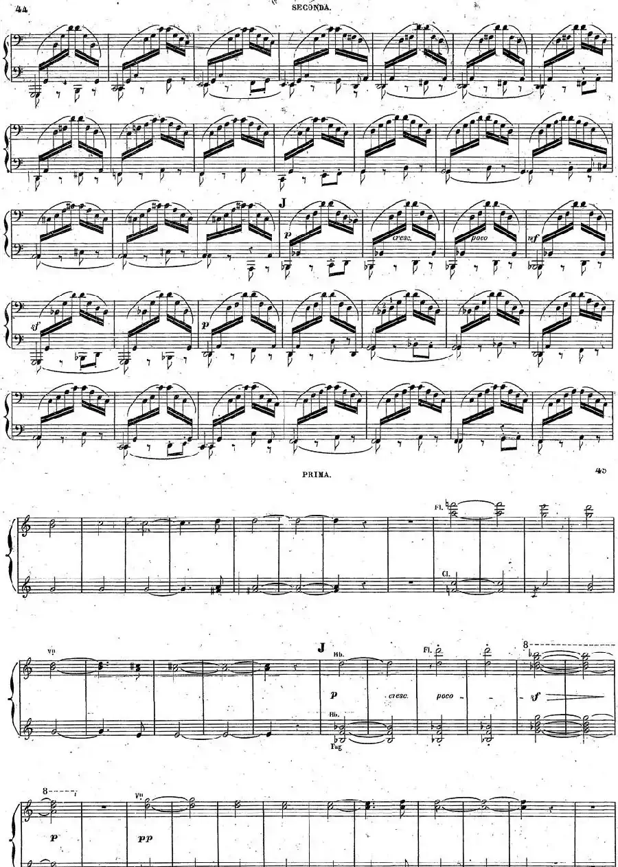 Harold en Italie Op.16 - 4 Hands(哈罗尔德在意大利·四手联弹)(P21——30)